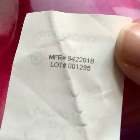 Vintage Y2K Pierre Cardin Orchid Floral Maxi Skirt Pink Purple - Picture 4 of 4